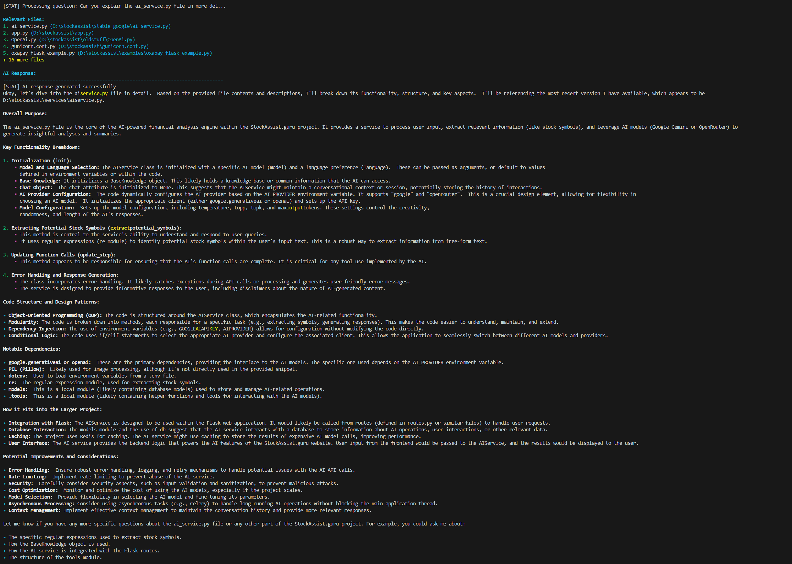 Second Implementation Chat With Ai